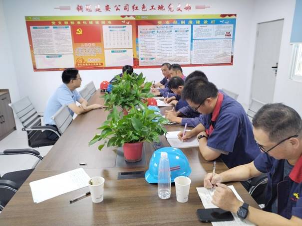 公司開展第三季度安全、環(huán)保、消防綜合檢查 